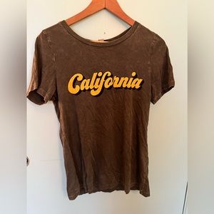 Dark Green California Tee